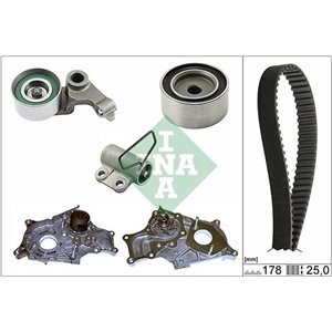 530 0543 31 Water Pump & Timing Belt Kit Schaeffler INA - Top1autovaruosad