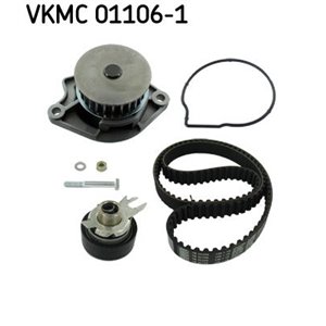 SKF VKMC 01106-1 - Timing set (belt + pulley + water pump) fits: SEAT AROSA, CORDOBA, IBIZA II; VW LUPO I, POLO, POLO III 1.0/1.