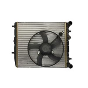 NRF 53021 Mootori radiaator (koos ventilaatoriga) sobib: SEAT CORDOBA, IBIZ