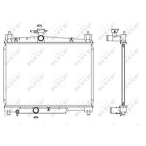 NRF 53270 Mootori radiaator sobib: TOYOTA YARIS 1.0/1.3 04.99 09.05