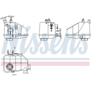 996264 Paisuntasäiliö, jäähdytysneste NISSENS - Top1autovaruosad
