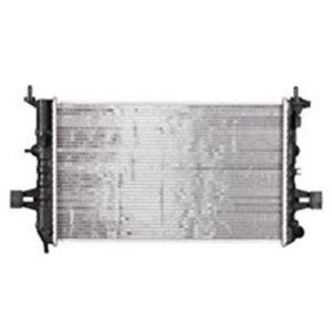 NRF 50562 - Engine radiator (with easy fit elements) fits: OPEL ASTRA G, ASTRA G CLASSIC, ZAFIRA A, ZAFIRA B 1.4-2.2D 02.98-12.1