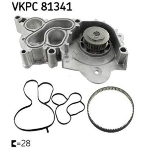 VKPC 81341 Veepump sobib: AUDI A1, A1 CITY CARVER, A3, A4 B9, A5, Q2, Q3 SE