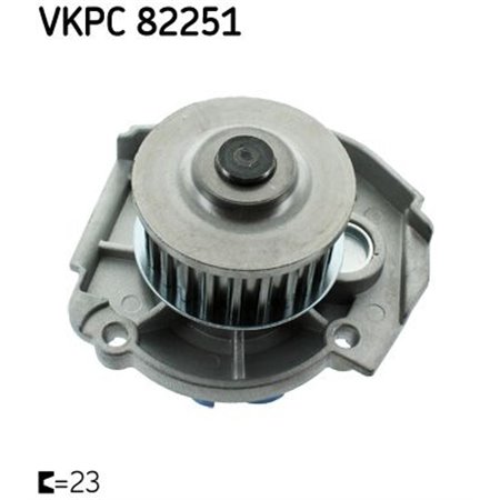 SKF VKPC 82251 - Water pump fits: FIAT 500, BRAVA, BRAVO I, BRAVO II, DOBLO, DOBLO/MINIVAN, GRANDE PUNTO, IDEA, LINEA, MAREA, PA