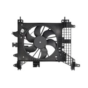 NISSENS 85891 - Radiator fan (with housing) fits: DACIA DUSTER, DUSTER/SUV; RENAULT DUSTER 1.5D-1.6LPG 04.10-
