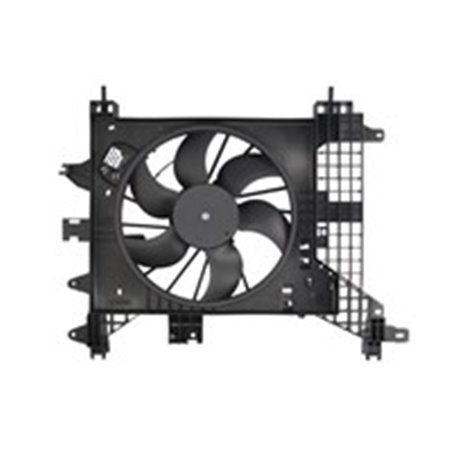 NISSENS 85891 - Radiator fan (with housing) fits: DACIA DUSTER, DUSTER/SUV RENAULT DUSTER 1.5D-1.6LPG 04.10-