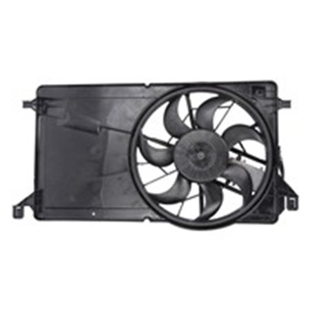 TYC 820-0001 - Radiator fan (with housing) fits: FORD FOCUS C-MAX MAZDA 3 1.6D/1.8/2.0 10.03-12.09
