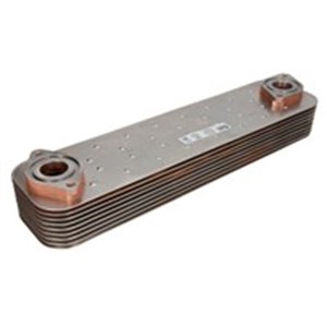 NISSENS 91132 - Oil cooler (100x73x410mm, number of ribs: 9) fits: IVECO STRALIS I, STRALIS II F3AE3681A-F3AE3681Y 01.06-