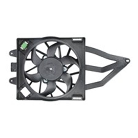 NRF 47242 - Radiator fan (with housing) fits: FIAT PANDA 1.1-1.4CNG 09.03-