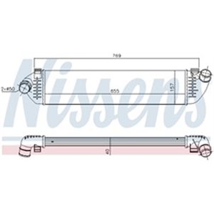 NIS 96481 Vahejahuti sobib: VOLVO S80 II FORD C MAX, C MAX II, FOCUS C MAX