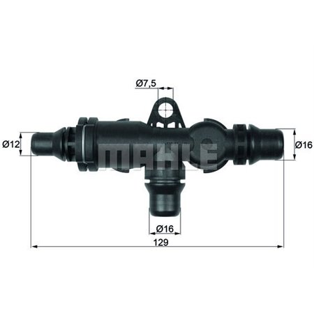 TO 4 82 Термостат, масляное охлаждение MAHLE