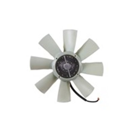 NIS 86021 Fan clutch (with fan, 750mm, number of blades 8, number of pins 2