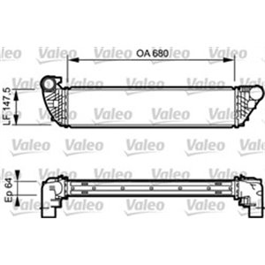 817828 Ahtoilman Jäähdytin VALEO - Top1autovaruosad