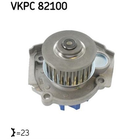 SKF VKPC 82100 - Water pump fits: ABARTH 124 SPIDER, 500 / 595 / 695, 500C / 595C / 695C, GRANDE PUNTO, PUNTO, PUNTO EVO ALFA R