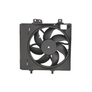 NISSENS 85991 - Radiator fan (with housing) fits: DS DS 3; CITROEN C2, C2 ENTERPRISE, C3 AIRCROSS II, C3 I, C3 II, C3 PLURIEL, C