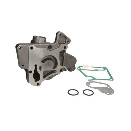 THERMOTEC WP-ME111 - Water pump (with plate) fits: MERCEDES LK/LN2, MK, NG, O 301, O 402, OH OM356.901-OM926.950 08.73-