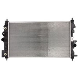 NRF 53143 - Engine radiator fits: OPEL ASTRA J, ASTRA J GTC, CASCADA, ZAFIRA C 1.6/1.6D/2.0D 09.09-