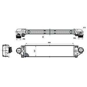 30394 Kompressoriõhu radiaator NRF - Top1autovaruosad