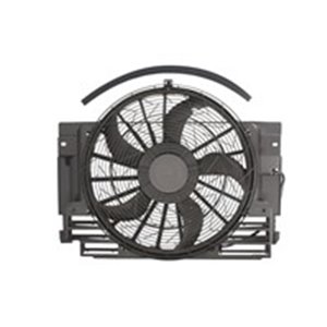 TYC 803-0016 - Radiator fan (with housing) fits: BMW X5 (E53) 3.0-4.8 01.00-10.06