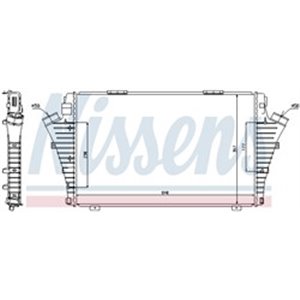 NIS 96646 Vahejahuti sobib: CADILLAC BLS FIAT CROMA OPEL SIGNUM, VECTRA C