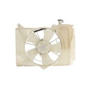 NRF 47530 - Radiator fan R (with housing) fits: TOYOTA AVENSIS VERSO, COROLLA, COROLLA VERSO, RAV 4 II 1.8/2.0D 08.00-02.07