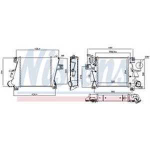 96407 Интеркулер NISSENS - Top1autovaruosad