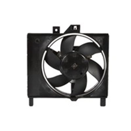 NISSENS 85765 - Radiator fan (with housing) fits: SMART CITY-COUPE, CROSSBLADE, FORTWO, ROADSTER 0.6/0.7/0.8D 07.98-01.07