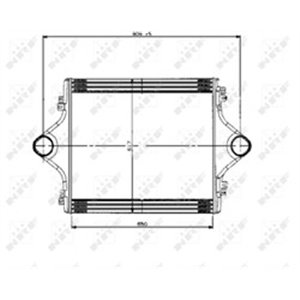 309005 Kompressoriõhu radiaator NRF - Top1autovaruosad