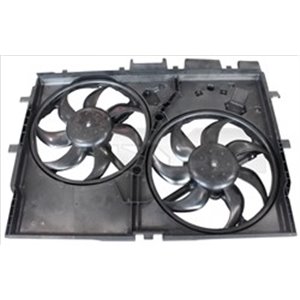 TYC 809-0028 - Radiator fan (with housing, double) fits: CITROEN JUMPER; FIAT DUCATO; PEUGEOT BOXER 2.0D-3.0D 04.06-