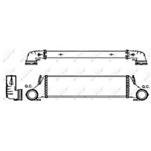 NRF 30323 Vahejahuti sobib: BMW X5 (E53) 3.0D 10.03 09.06