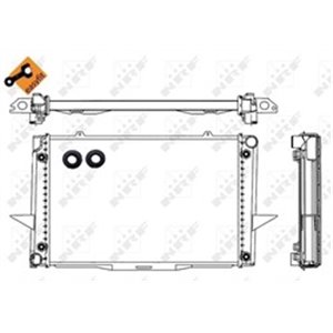 NRF 539509 Mootori radiaator (lihtsalt paigaldatav) sobib: VOLVO 850, C70 I,