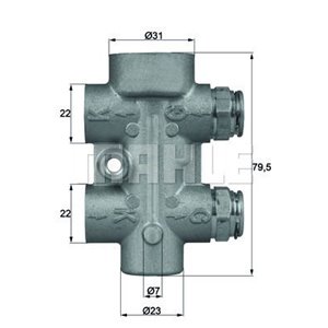 TO 8 80 Termostat, oljekylning MAHLE - Top1autovaruosad