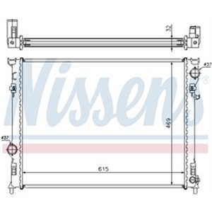NISSENS 61014A - Engine radiator  Manual  - Top1autovaruosad
