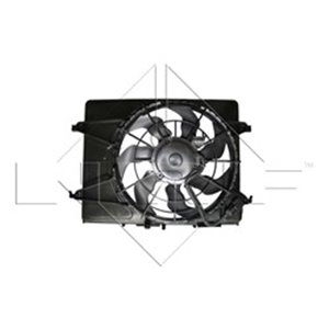 NRF 47284 - Radiator fan (with housing) fits: HYUNDAI ELANTRA IV, I30 1.4-2.0 06.06-06.12