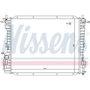 NISSENS 69222 - Engine radiator fits: FORD USA MUSTANG 4.0/4.6 12.04-