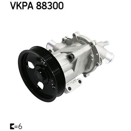 SKF VKPA 88300 - Water pump fits: MINI (R50, R53), (R52) 1.6 06.01-07.08