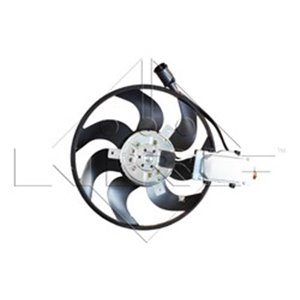 NRF 47589 - Radiator fan fits: AUDI Q7; PORSCHE CAYENNE; VW TOUAREG 2.5D-6.0 09.02-08.15