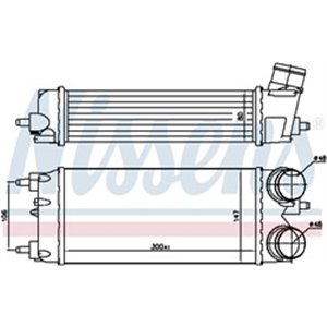 96553 Kompressoriõhu radiaator NISSENS - Top1autovaruosad