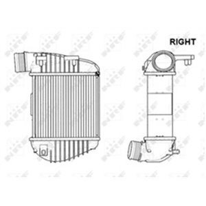 NRF 30772 - Intercooler fits: AUDI A6 ALLROAD C6, A6 C6 2.7D 11.04-08.11