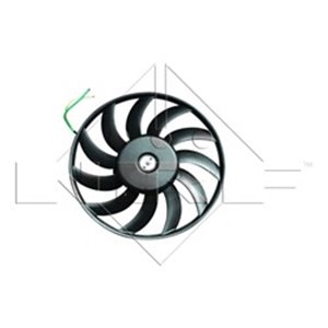 NRF 47420 - Radiator fan L fits: AUDI A4 B6, A4 B7, A6 C5 2.4/3.0/3.2 11.00-03.09