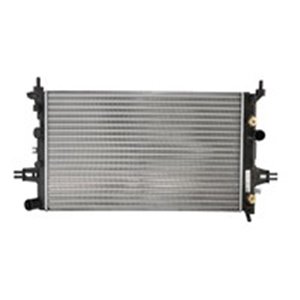 NISSENS 632461 - Engine radiator fits: OPEL ASTRA G, ASTRA G CLASSIC, ZAFIRA A 1.4-2.2 02.98-01.08