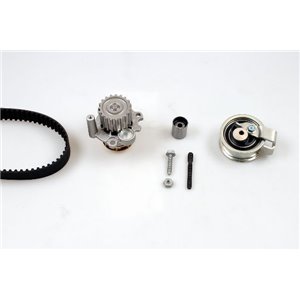HEPU PK05541 - Timing set (belt + pulley + water pump) fits: AUDI A2; SEAT AROSA; SKODA FABIA I; VW LUPO I, POLO 1.4D/1.9D 01.99