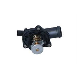 NRF 725130 - Cooling system thermostat (109°C, in housing) fits: AUDI A2; VW BORA, BORA I, GOLF IV, LUPO I 1.4/1.6 02.01-08.05