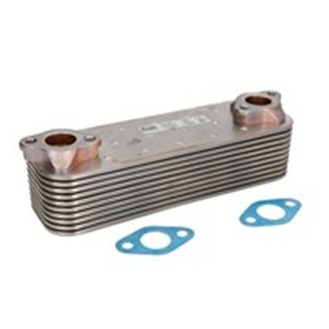 NIS 91136 Oil radiator (78x78x250mm, number of ribs: 10) fits: MAN TGX I D2