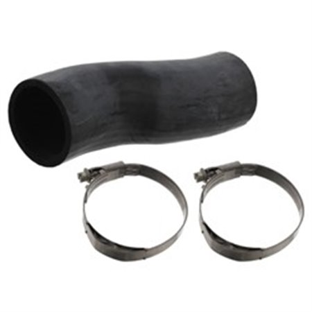 FEBI 49096 - Cooling system rubber hose (with clamps, 64mm/76,5mm, length: 210mm) fits: MERCEDES ACTROS, ACTROS MP2 / MP3 OM541.