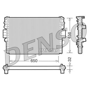 DENSO DRM12006 - Engine radiator (Manual) fits: IVECO DAILY III, DAILY IV 2.3D/2.8D 05.99-08.11