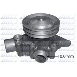 DOLZ R614 - Water pump (with pulley) fits: RVI C, G MIDR06.02.26D-MIDS06.20.45B 10.82-10.98