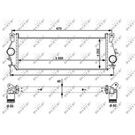 30910 Kompressoriõhu radiaator NRF