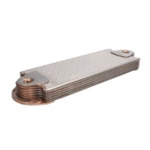 NRF 31244 Oil cooler (125x33x385mm, number of ribs: 6) fits: RVI KERAX, PRE