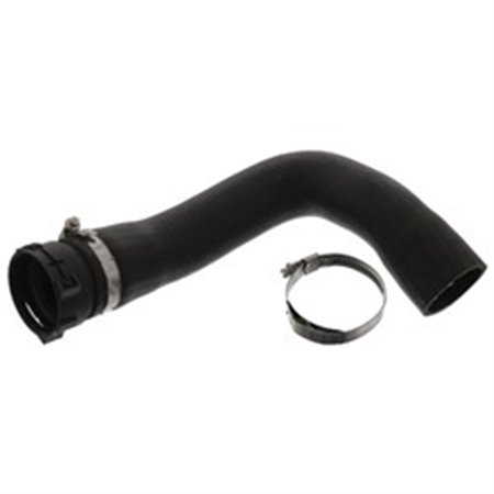 FEBI 49138 - Cooling system rubber hose (with fitting brackets, with clasps, 56mm/61mm, length: 303mm) fits: SCANIA 4 DC11.01-DT